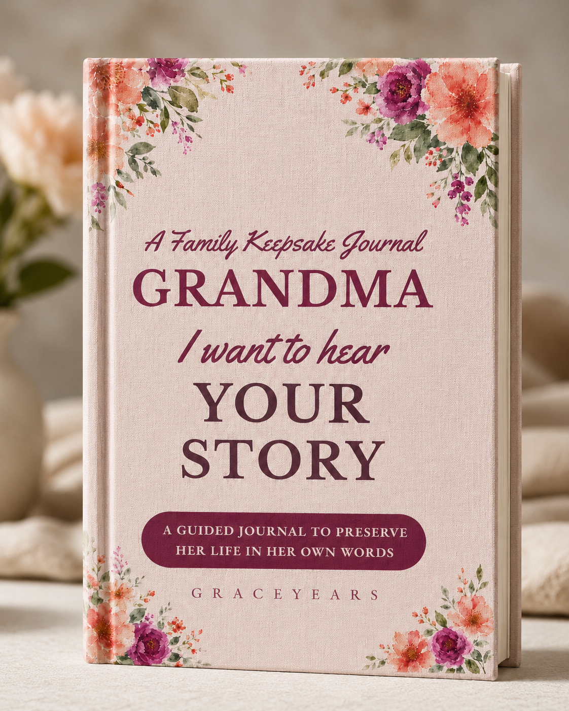 Grandma, I Want to Hear Your Story — A Guided Memory Journal