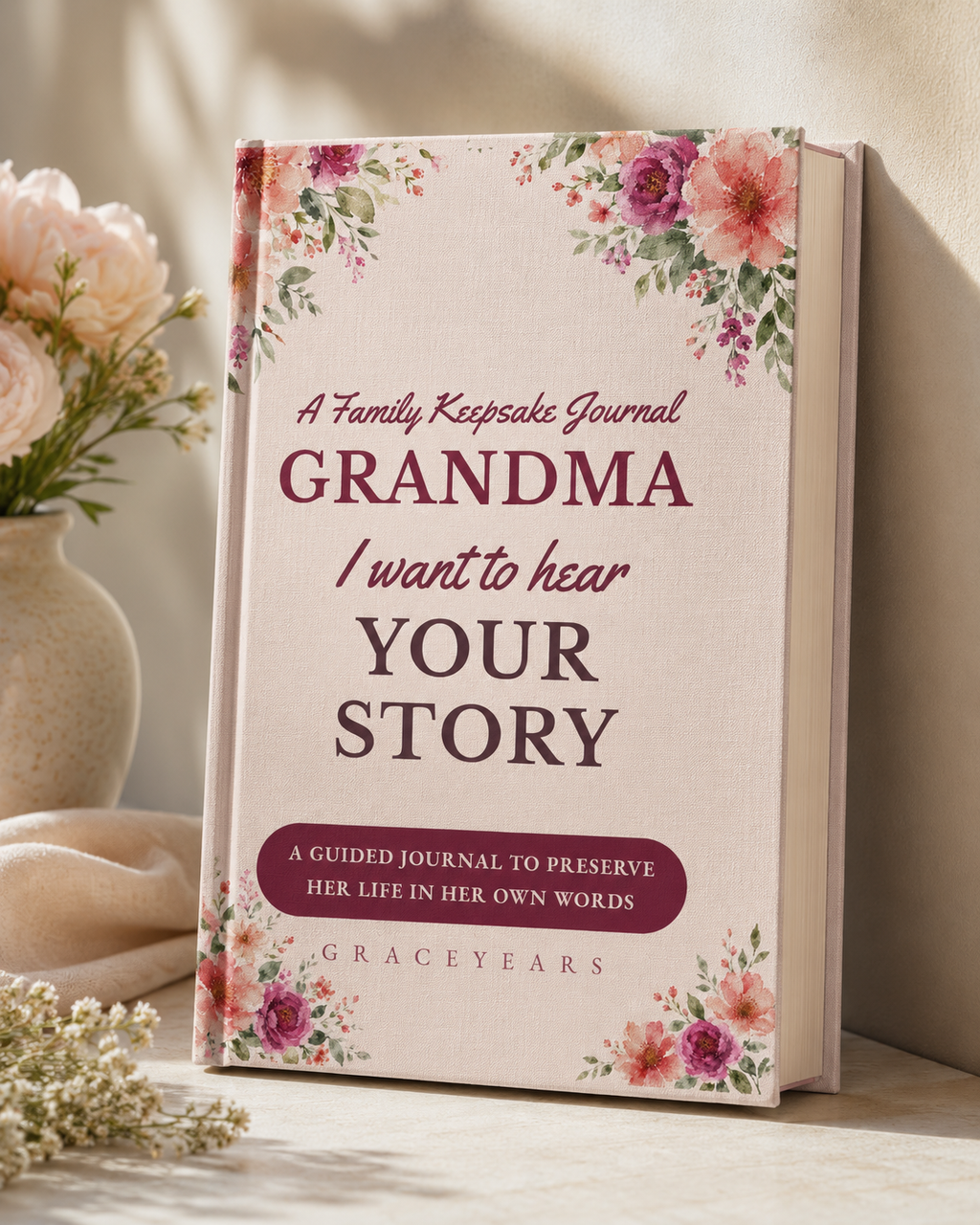 Grandma, I Want to Hear Your Story — A Guided Memory Journal