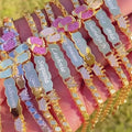 Personalized baby footprint bracelet