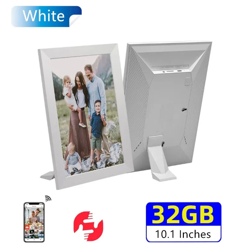 Smart WiFi Digital Photo Frame — gift ready