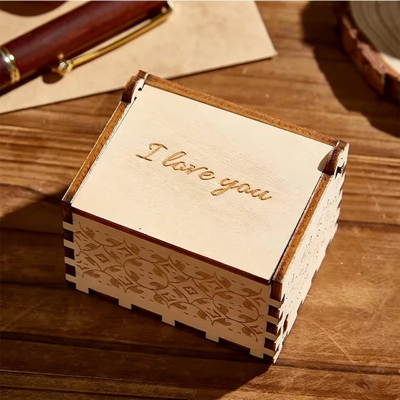 Music box with custom message