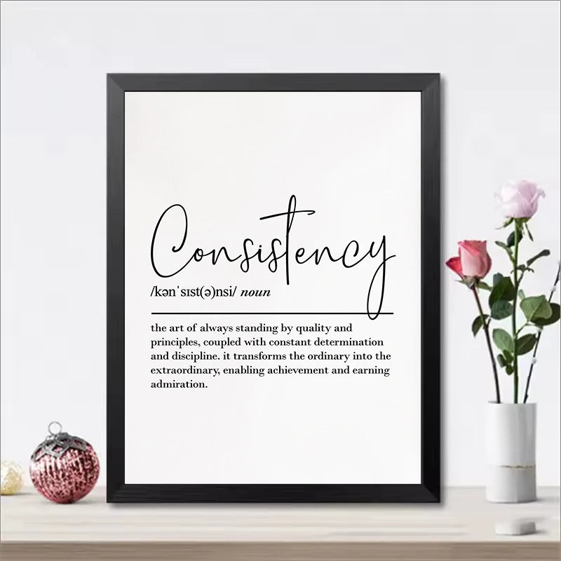 Strength & Resilience Canvas Wall Art - room setting