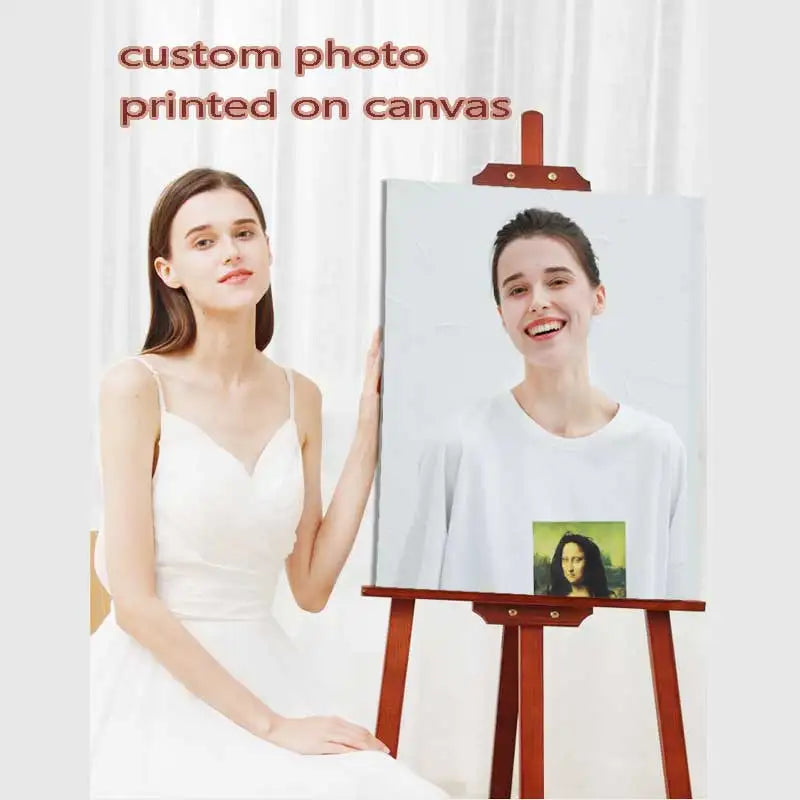 Custom canvas print nurse gift