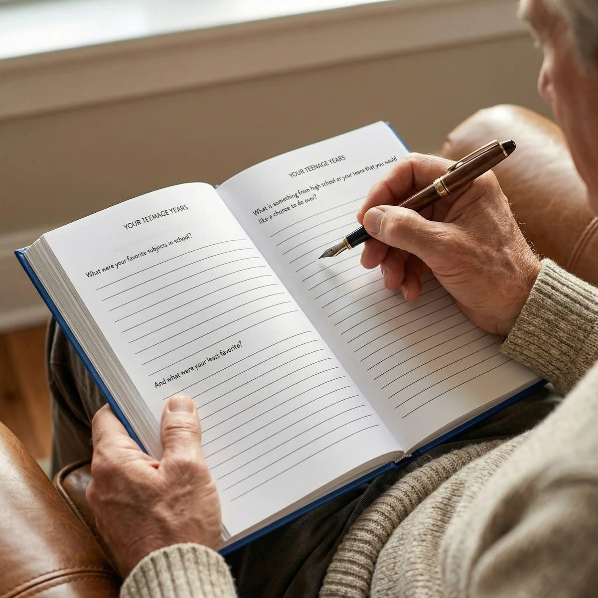 Legacy story journal for mom and grandma