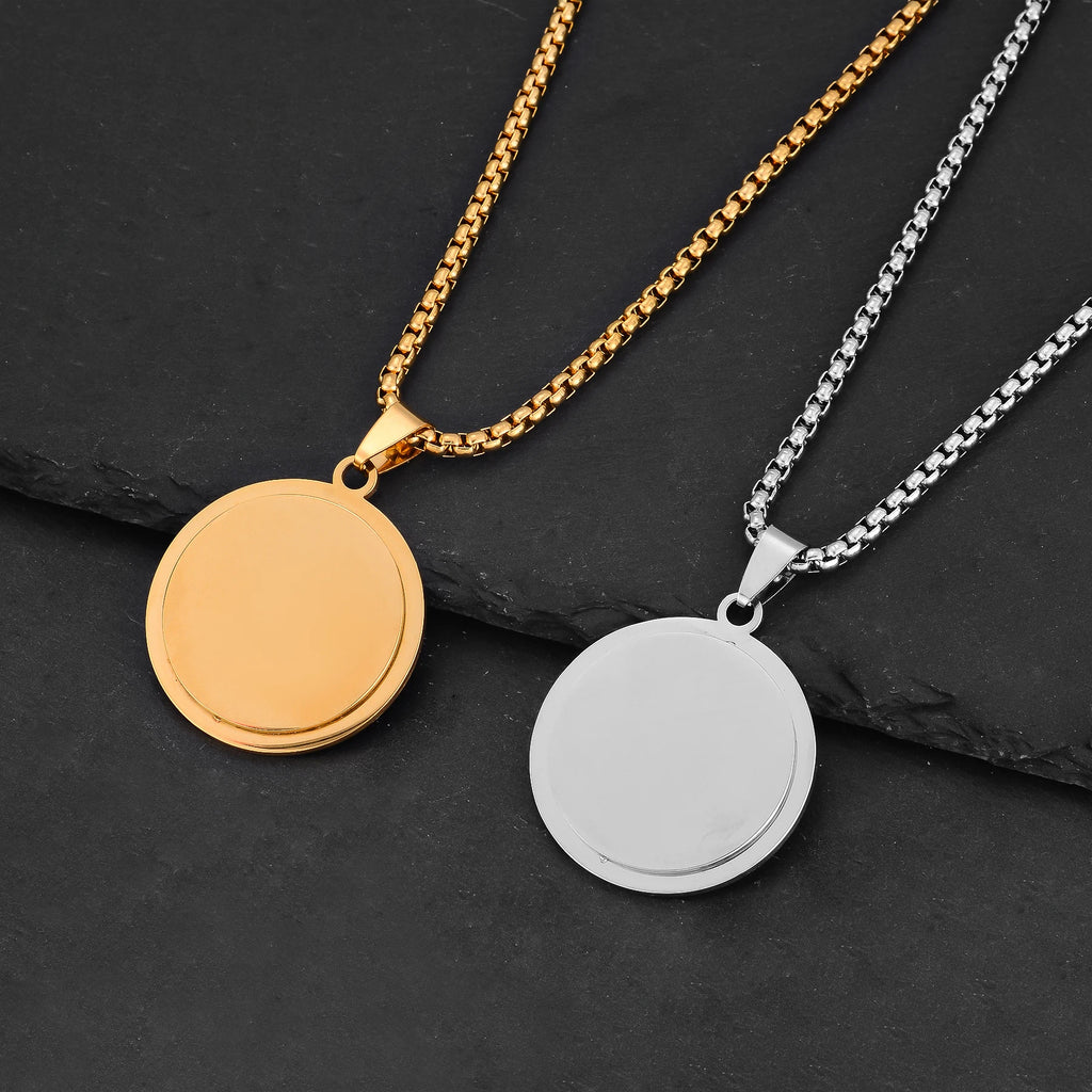 Stainless steel heart necklace cancer survivor gift