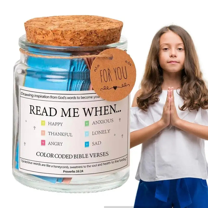 Scripture Blessing Jar — Open When You Need God Most