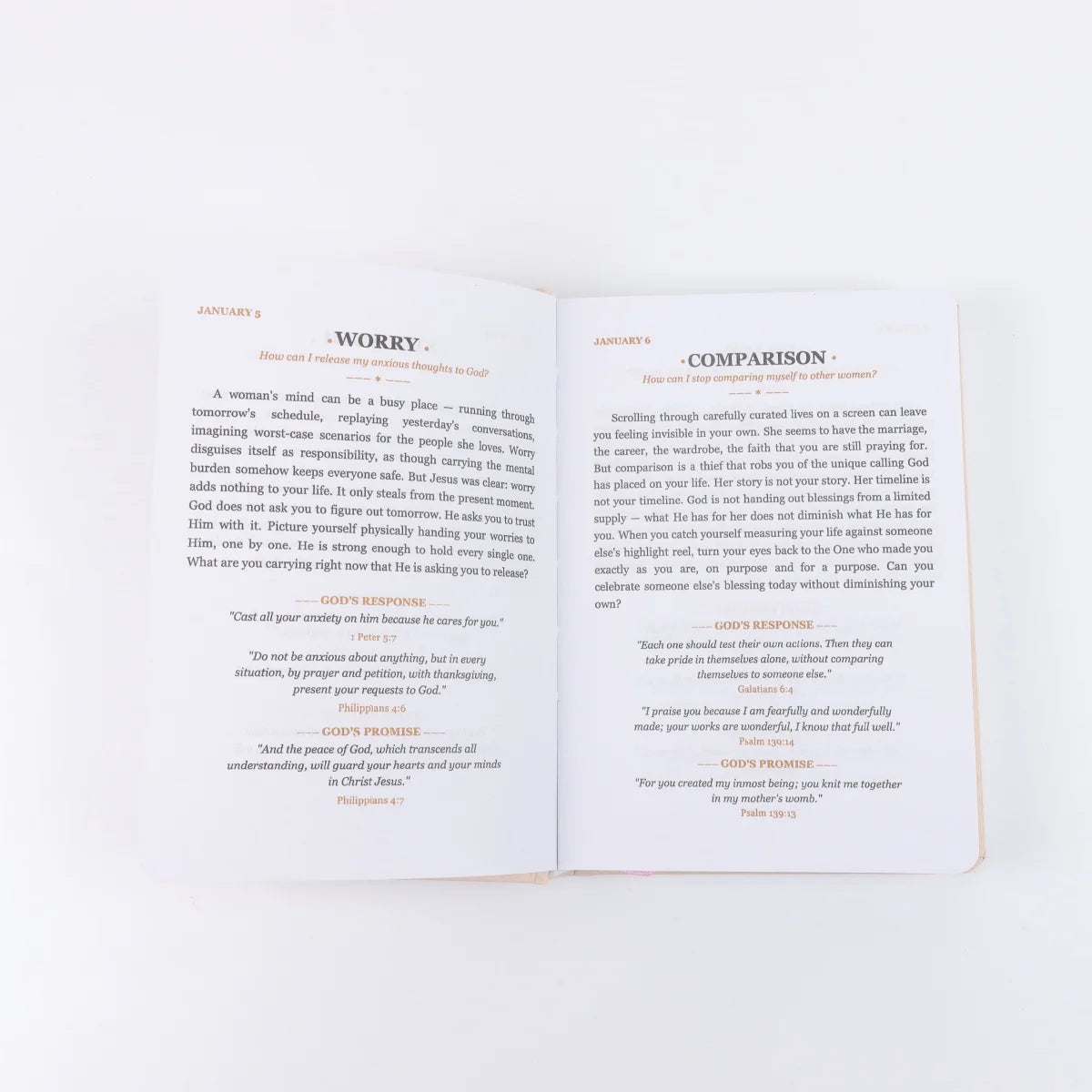 Daily Devotional — morning prayer pages