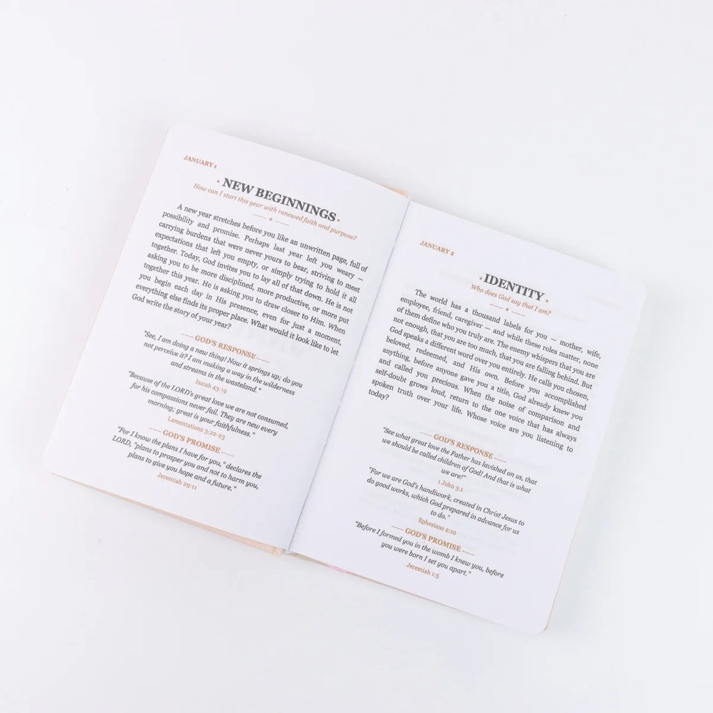 Daily Devotional — hardcover journal