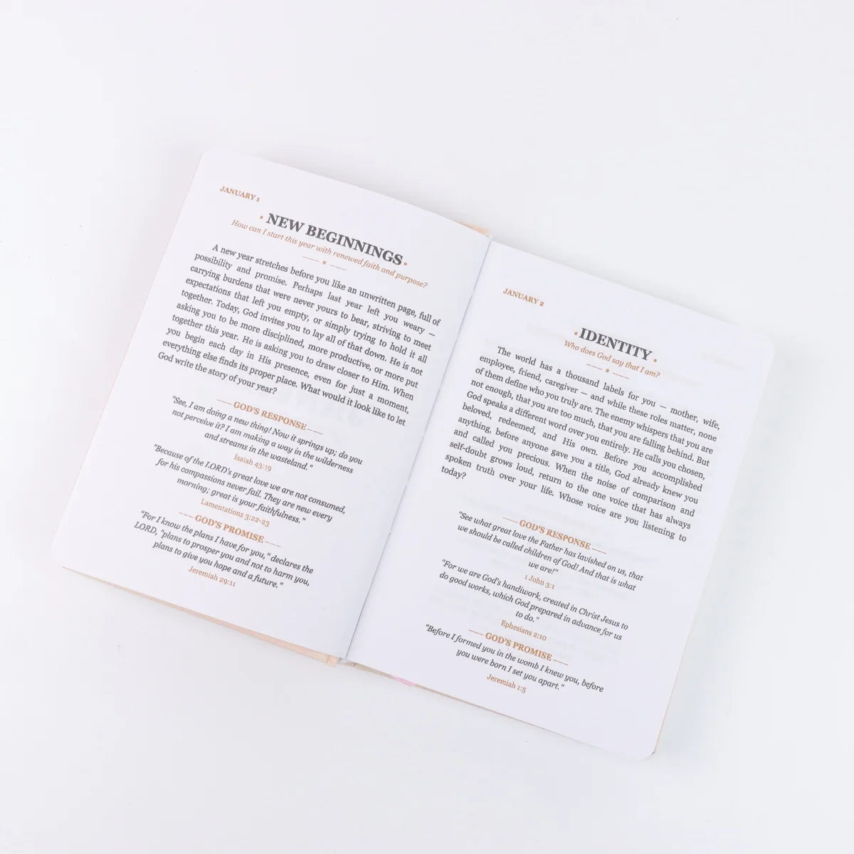 Daily Devotional — hardcover journal