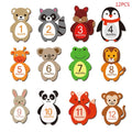 Baby monthly milestone sticker set
