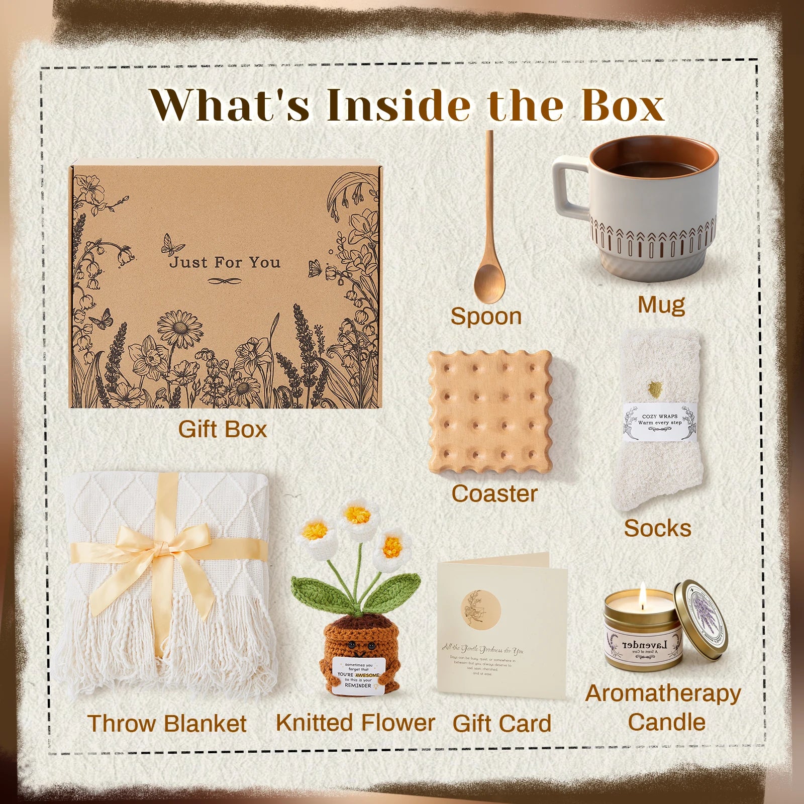 Get Well Soon Care Package - contents detail