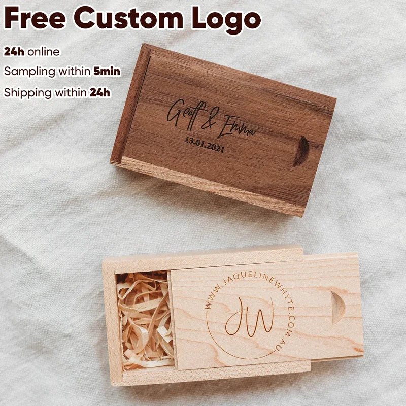 Custom engraved wooden keepsake box for mom