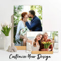 Personalized metal photo frame police dad