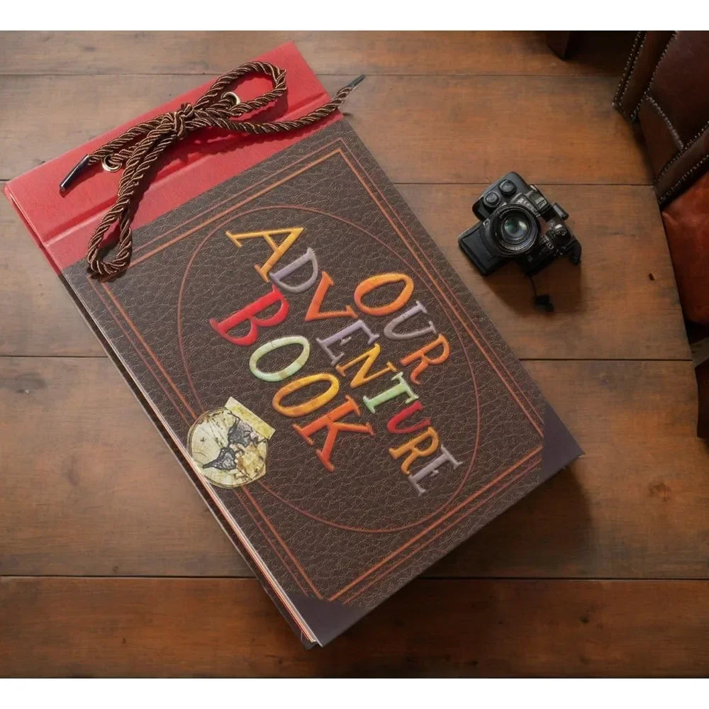 Our adventure book DIY memory album