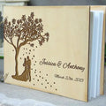 Personalized wedding anniversary memory book