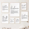 Strength & Resilience Canvas Wall Art - main view