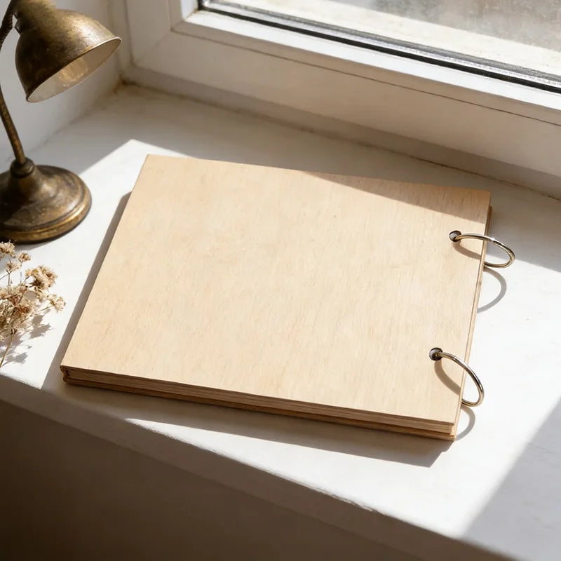 Baby photo album scrapbook