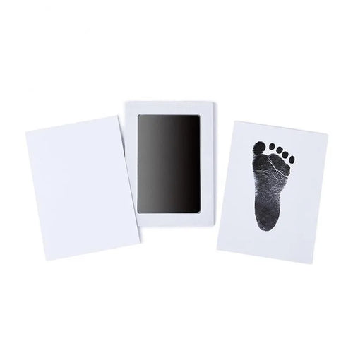 DIY baby handprint footprint ink pad kit safe non-toxic