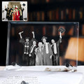 Custom crystal photo frame personalized