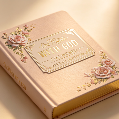Daily devotional book cover close-up detail