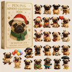 2026 Fun Pug Advent Calendar🎄🐶